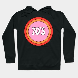 Retro 70s groovy nostalgic vibes Hoodie